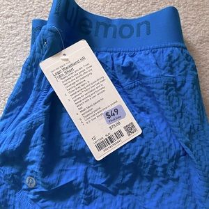 Lululemon Blue HR Train Short *New w/tags* Sz 12